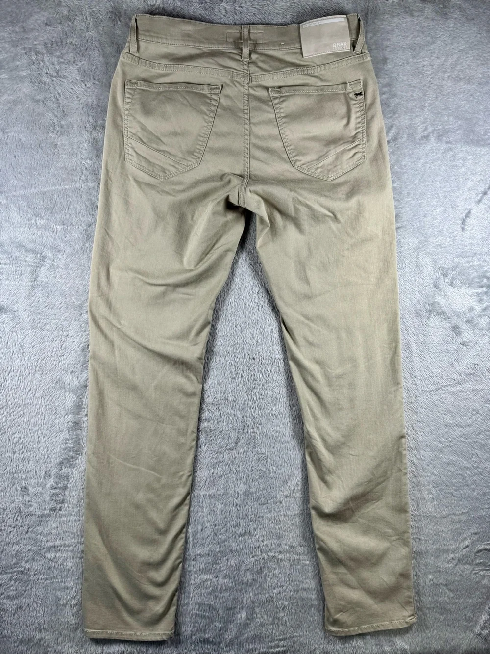 BRAX Chuck Hi Flex Stretch Pants Men 32x34 Khaki